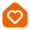 letter with heart icon