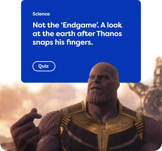 History game Thanos man character